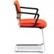 Morello Upholstered Chrome Cantilever Chair